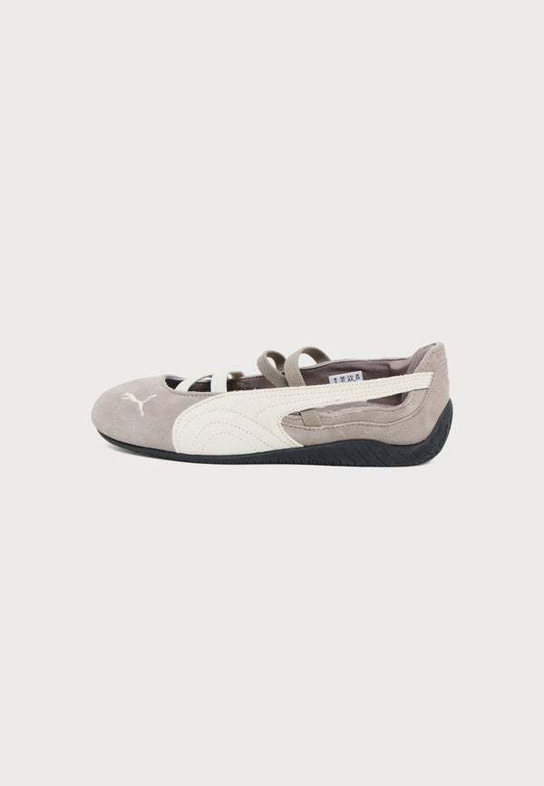 Puma SPEEDCAT BALLET  - Ankle strap ballerina shoes - mouse gray/puma black