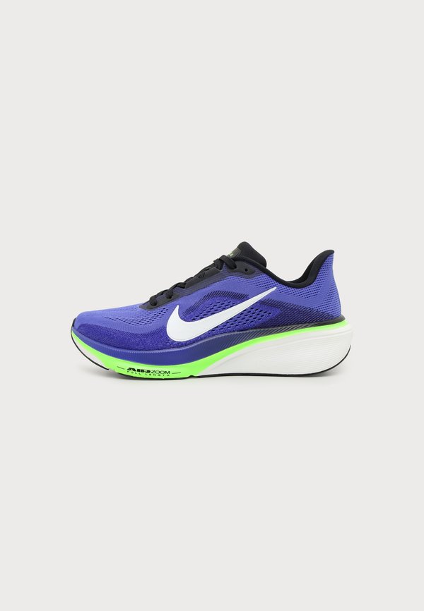 Nike Performance AIR ZOOM PEGASUS 42 - Road running shoes - sapphire/summit white/lapis/lime blast/summit white