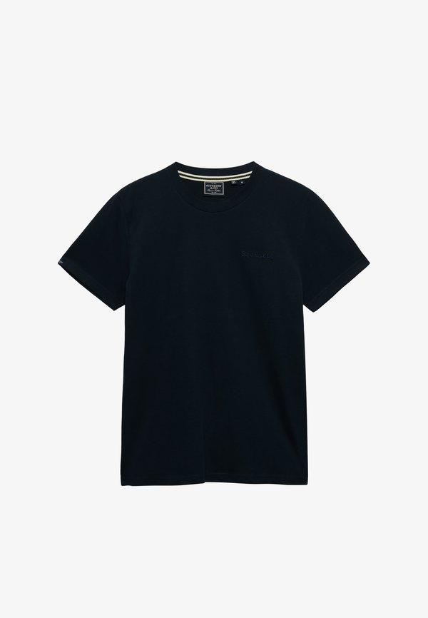 Superdry & Co SUPERDRY ESSENTIAL COMPANY LOGO EMBROIDERED T-SHIRT.. - Basic T-shirt - eclipse navy navy