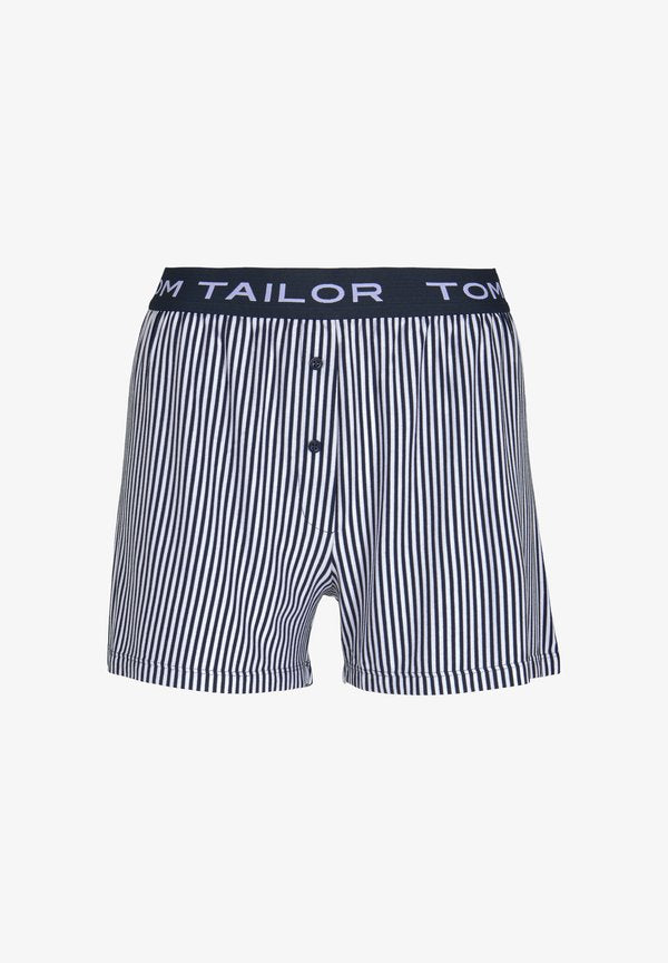 TOM TAILOR Pyjama bottoms - blue stripes