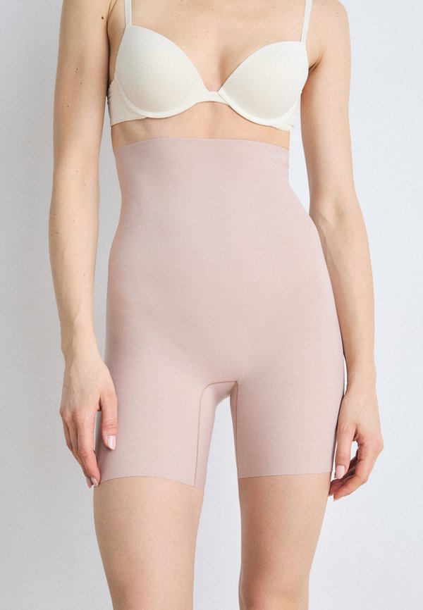 Calvin Klein Underwear SHAPEWEAR SCULPTED FIRM MICRO THIGH SHORT STAY PUT STRETCH - Shapewear - cedar