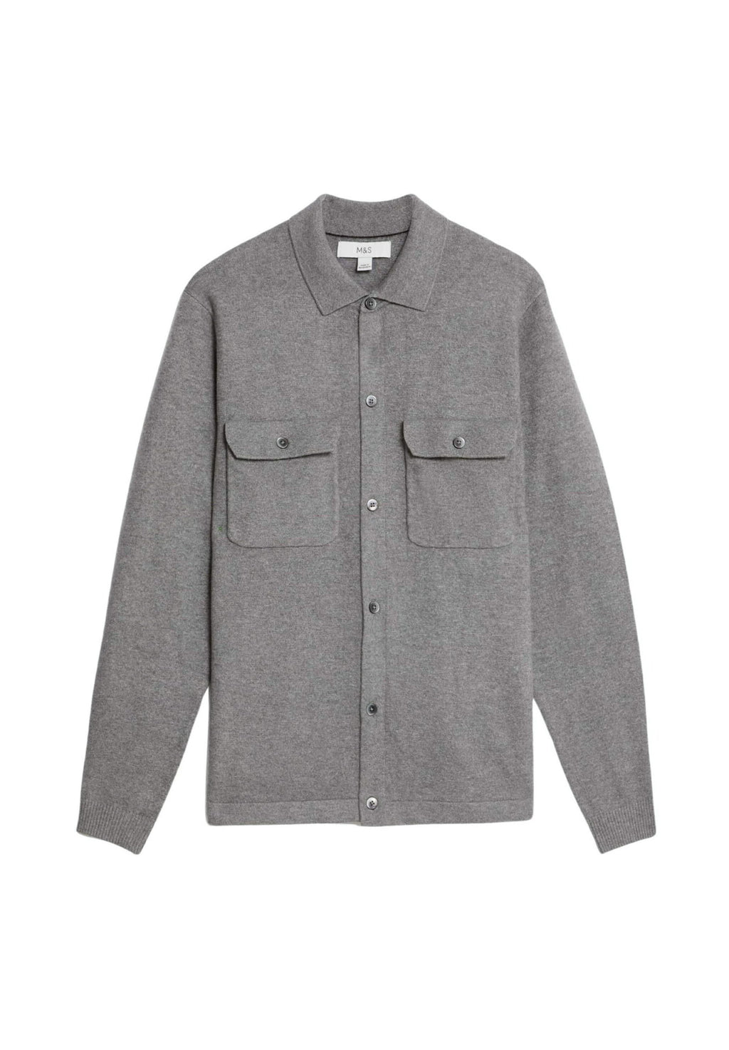 Marks & Spencer Textured Collared Knitted