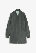 TOM TAILOR TOM TAILOR JACKEN 2-IN-1 WENDEJACKE MIT  BOMBERKRAGEN - Winter coat - darkest olive