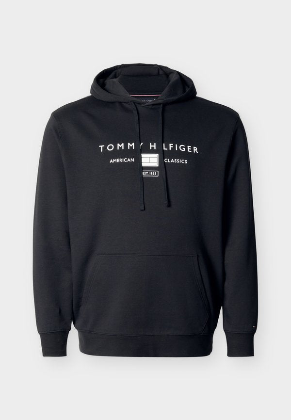 Tommy Hilfiger PLUS LOGO TERRY DRAWSTRING HOODY