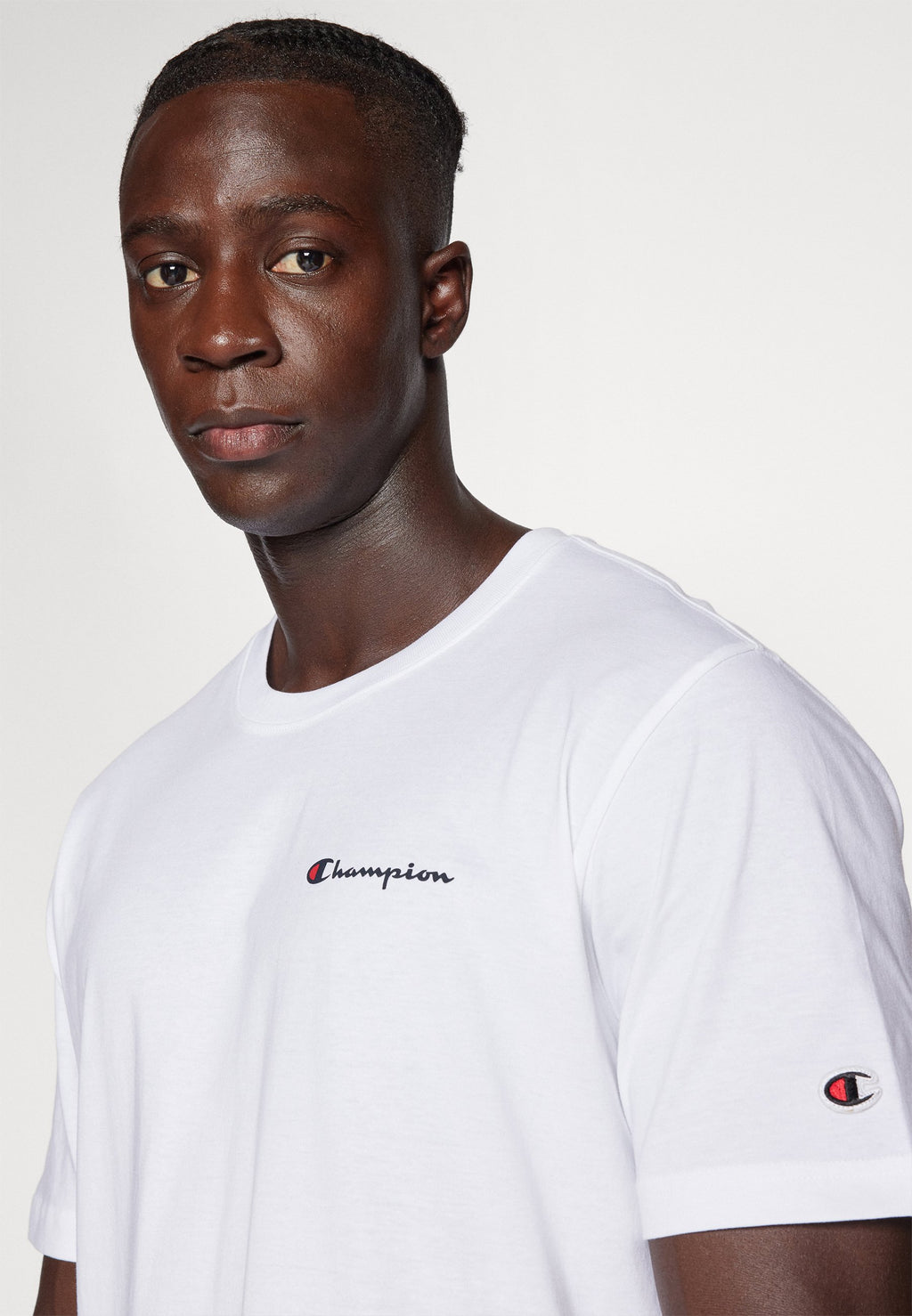 Champion ICONS CREWNECK WITH SMALL LOGO