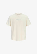 Jack & Jones T- - Print T-shirt - antique white
