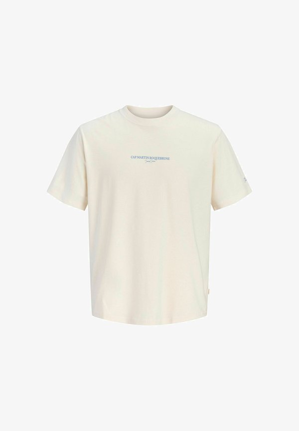 Jack & Jones T- - Print T-shirt - antique white