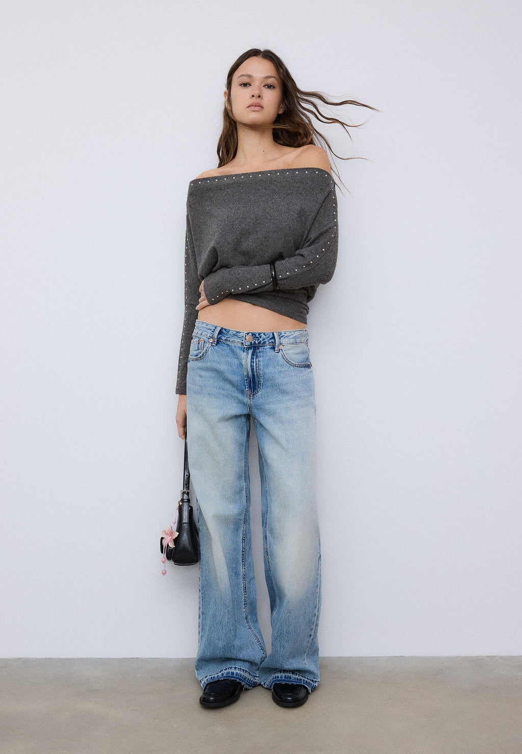 Stradivarius STUDDED