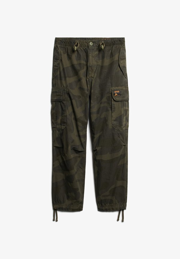 Superdry & Co Cargo trousers - telo olive camo