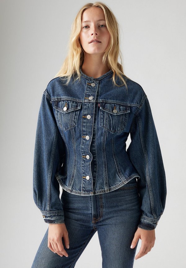 Levi's® SCULPTED TRUCKER - Denim jacket - wonderlust no tack