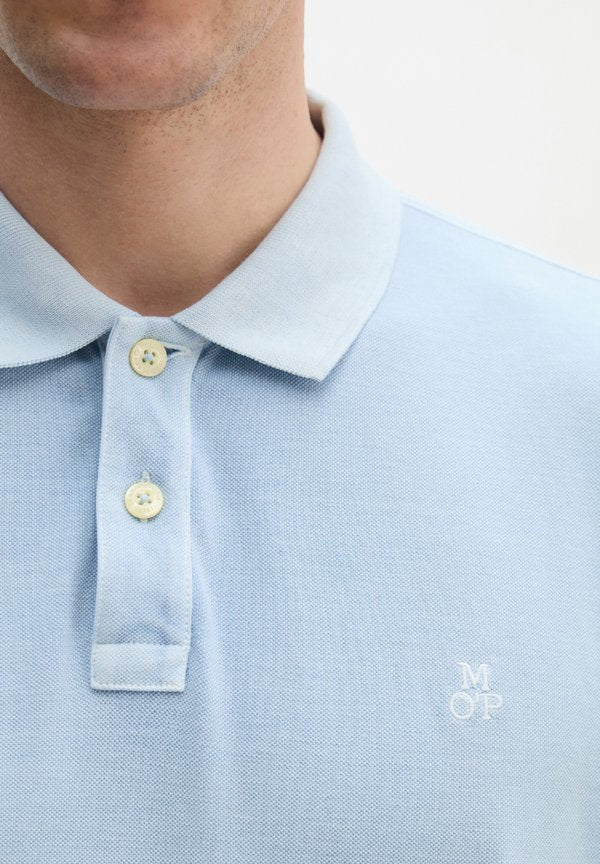 Marc O'Polo SHORT SLEEVE SLITS AT HEM EMBROIDERY