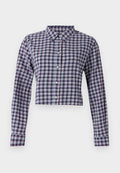 Tommy Jeans REGULAR FIT TIE BACK CHECK SEERSUCKER SHIRT