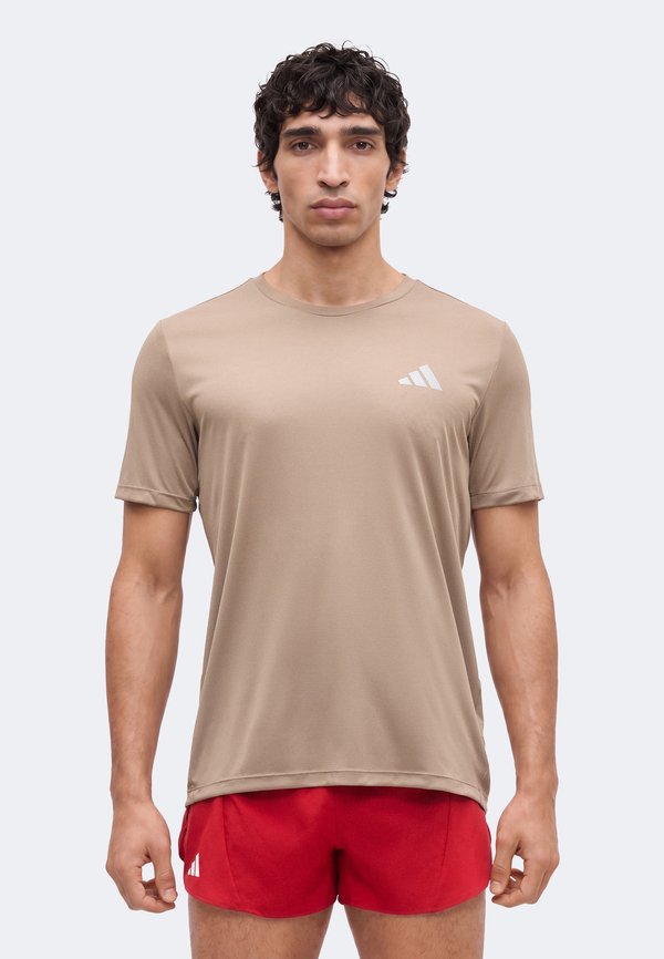 adidas Performance RUN TEE - Sports T-shirt - khaki six