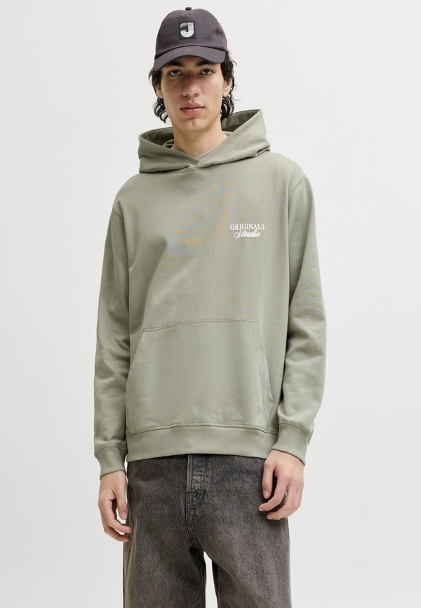 Jack & Jones JORNORREBRO TYPO BACK SWEAT HOOD SN