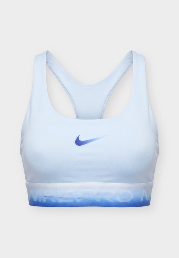 Nike Performance BRA - Medium support sports bra - hydrogen blue/hydrogen blue/old royal/old royal