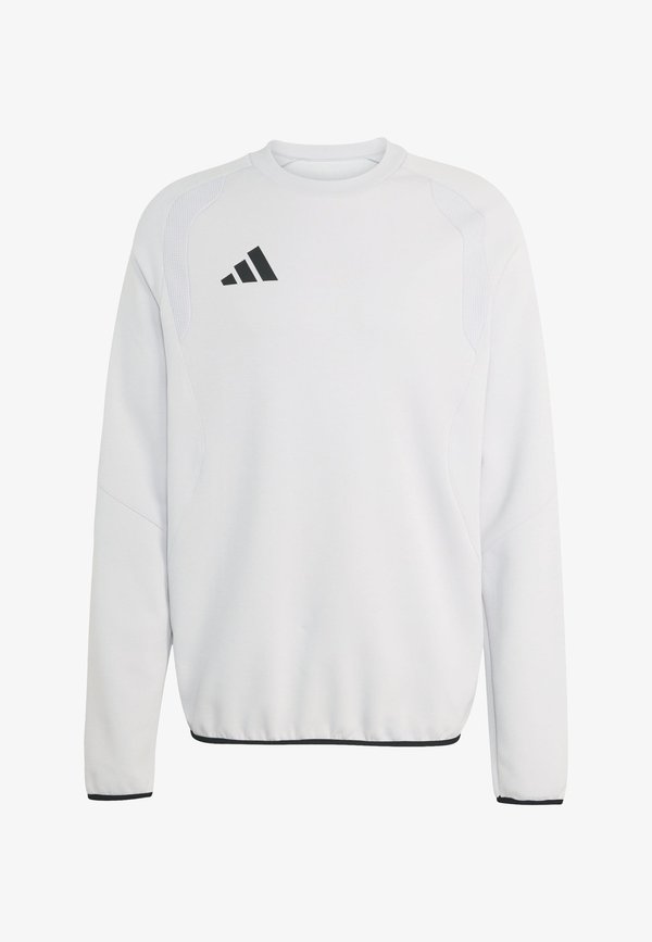adidas Performance TIRO TRAVEL CREW - Sweatshirt - team light grey/black