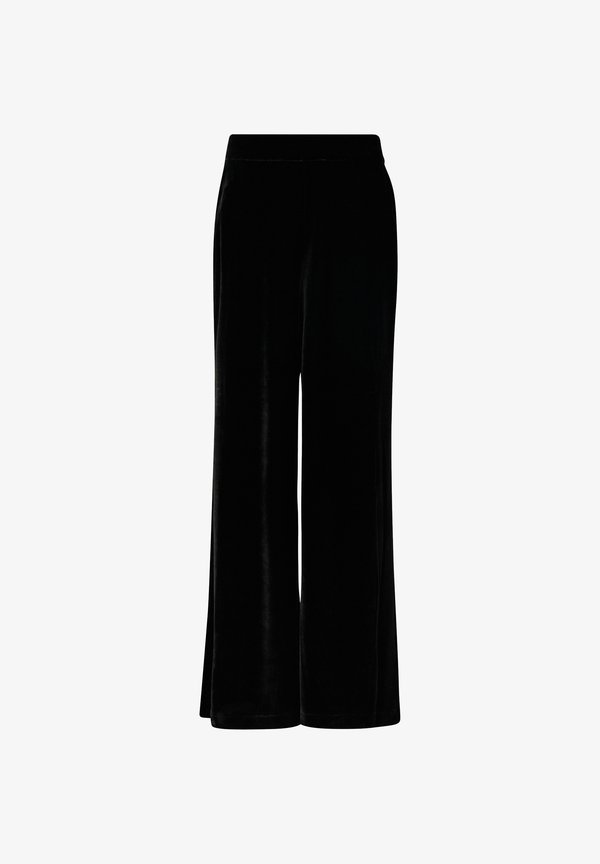 s.Oliver Trousers - schwarz