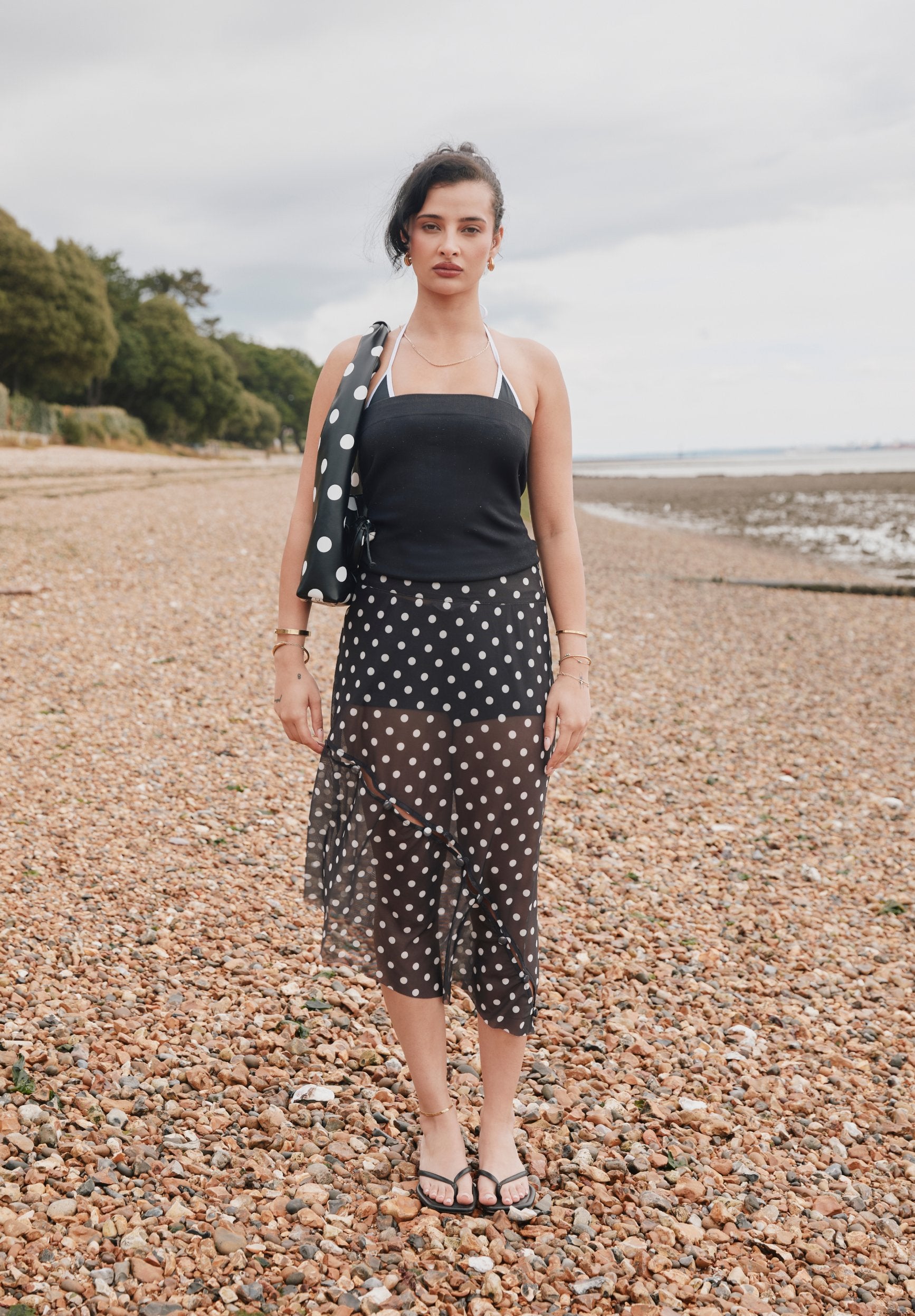 House of Sunny POLKA DOT SKIRT