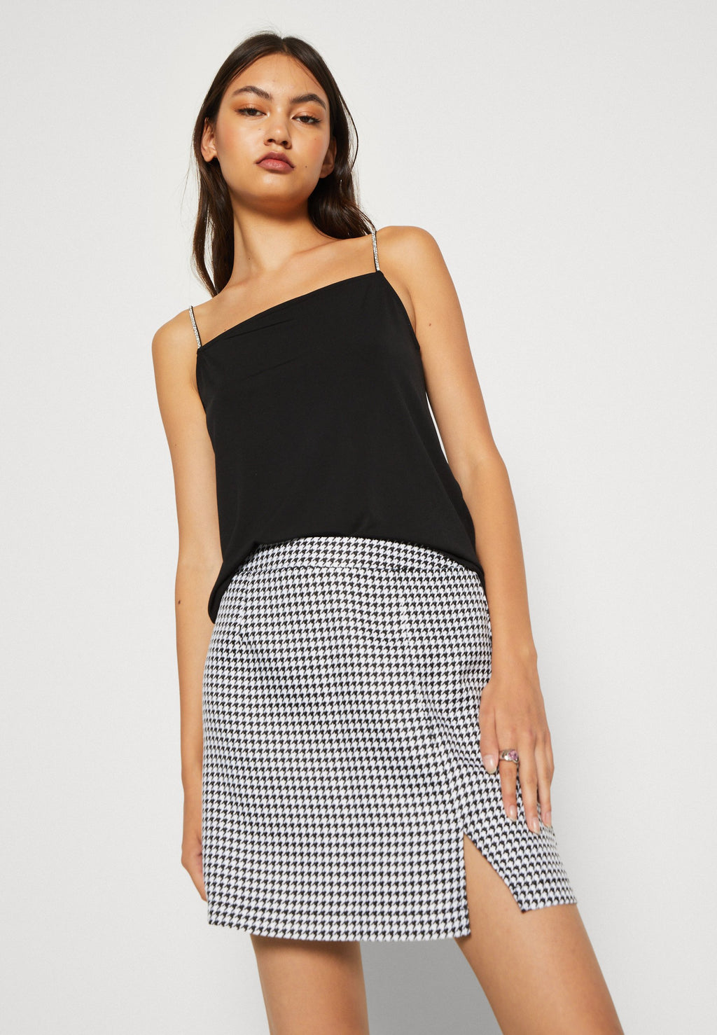 Pieces PCNILLAN CHECK SKIRT