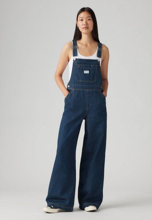 Levi's® XL OVERALL - Denim Dungarees - square circle