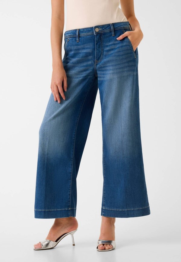 Guess ZOYA WIDE LEG JEANS - Wide Leg - blau
