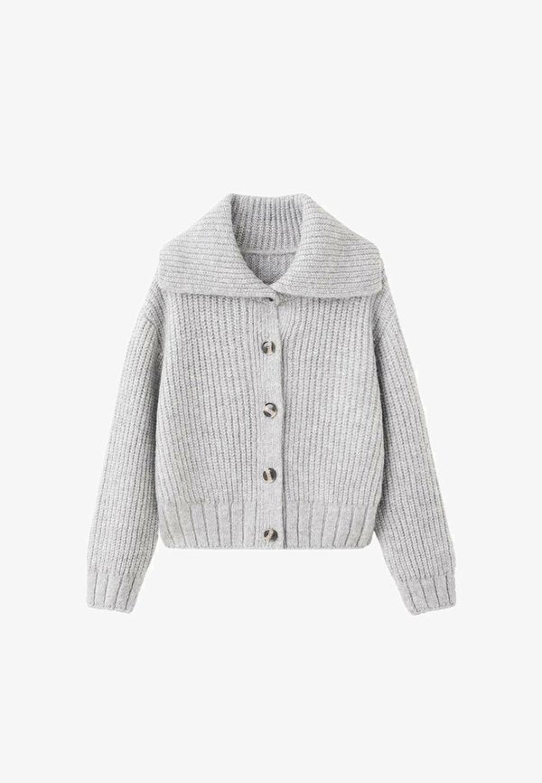 Mango Cardigan - grau