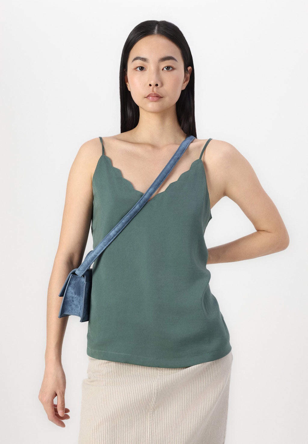 Selected SLFALBA  KRISTA COLUMN SKIRT