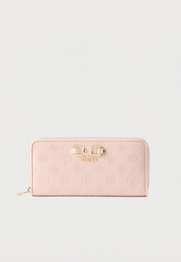 Guess ANISE LARGE ZIP AROUND - Wallet - light rose
