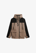 Superdry & Co Summer jacket - dark dull charcoal