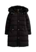 New Look HOODED TIERED LONGLINE PUFFER