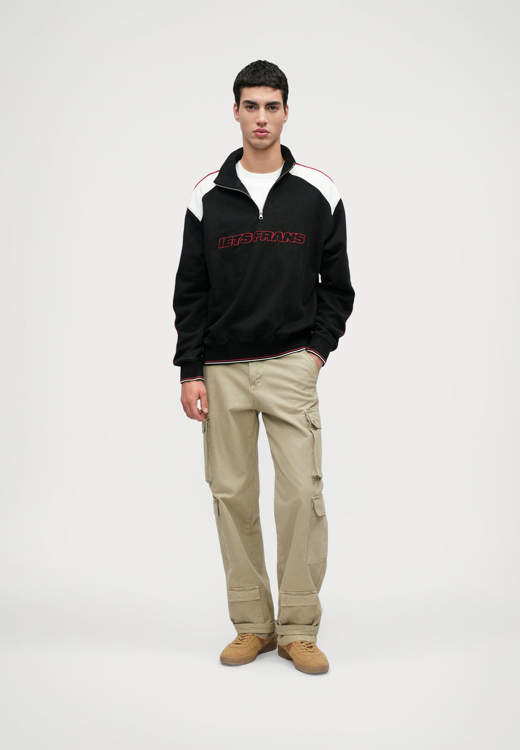 iets frans... QUARTER ZIP UNISEX