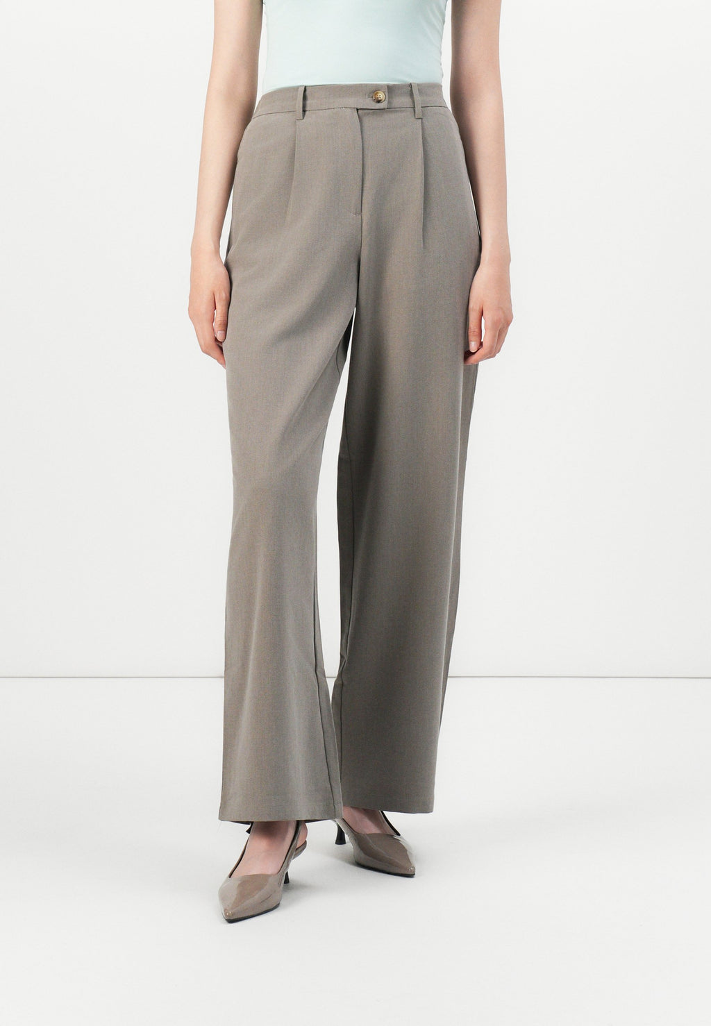VILA Wide-leg VISIFFE High waist