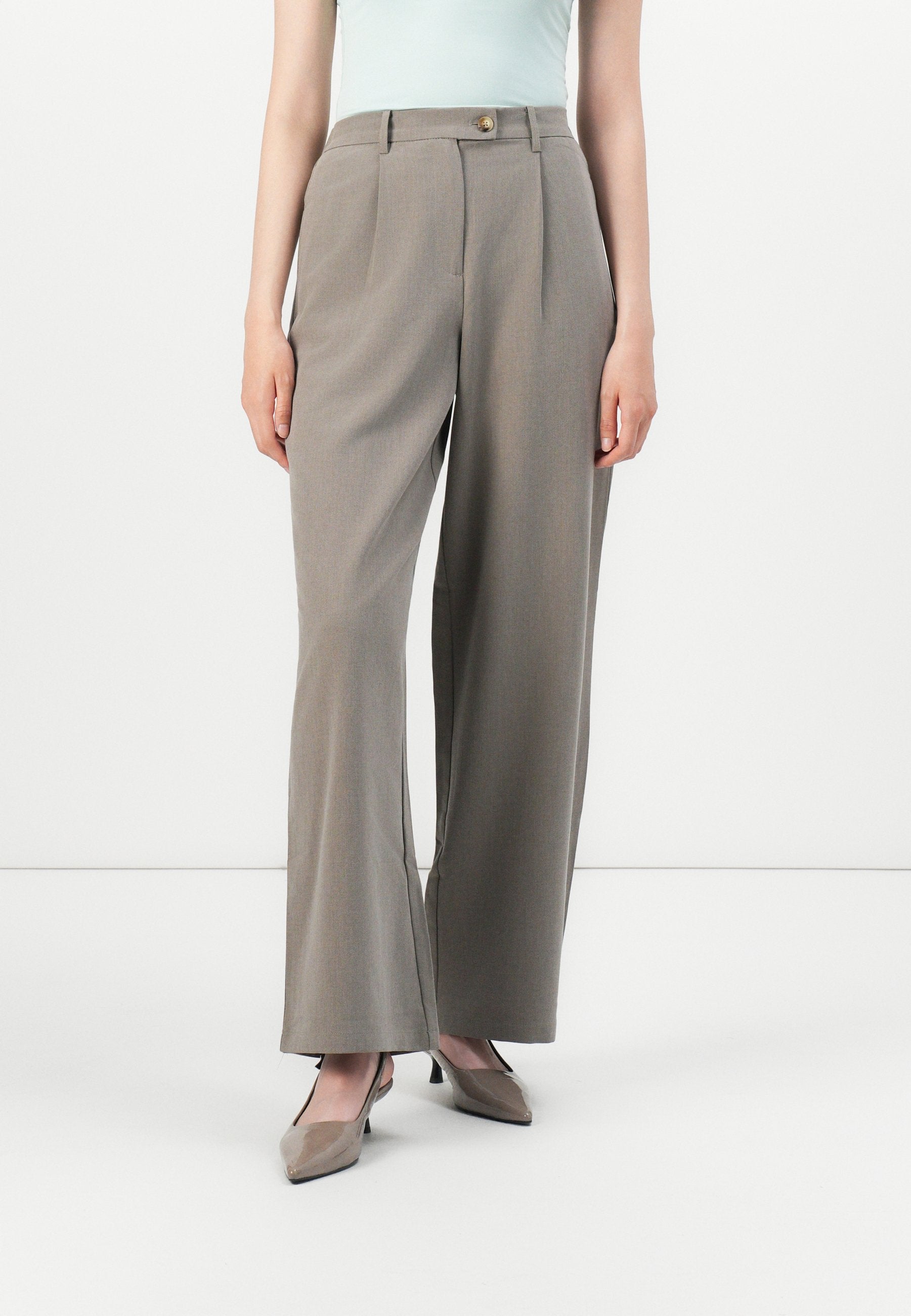 VILA Wide-leg VISIFFE High waist