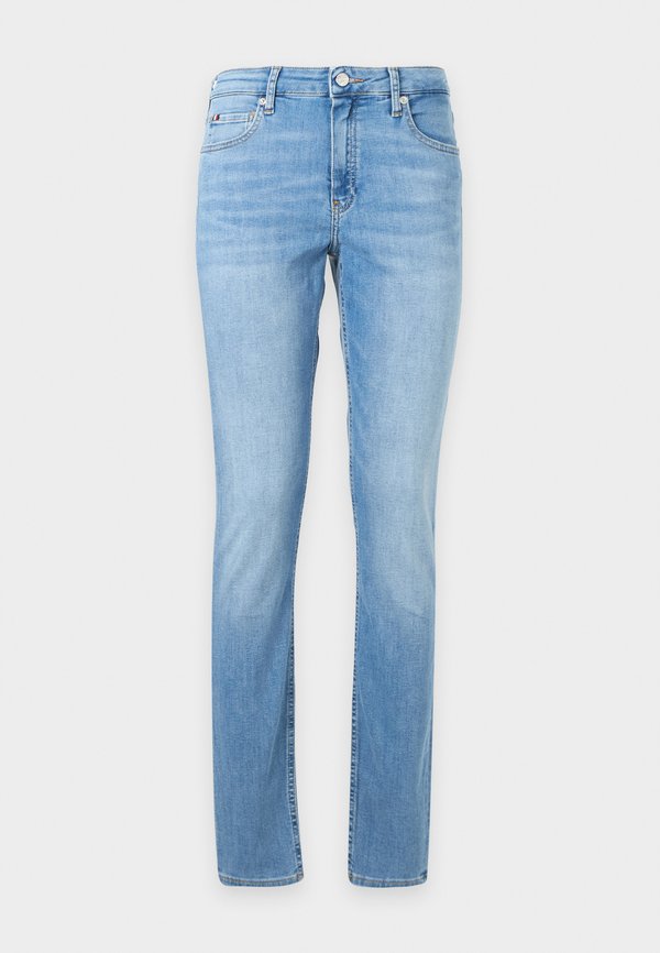 Tommy Hilfiger COMO MID RISE ESSENTIAL - Jeans Skinny Fit - blue denim