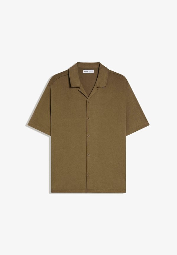 Bershka RUSTIC RELAXED - SHIRT  00999721 - Shirt - khaki