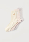 adidas Performance 3 PACK UNISEX - Sports socks - white/wonder quartz/ice purple