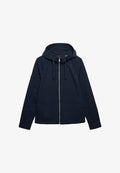 Superdry & Co HOODED WASHED  - Summer jacket - washed navy