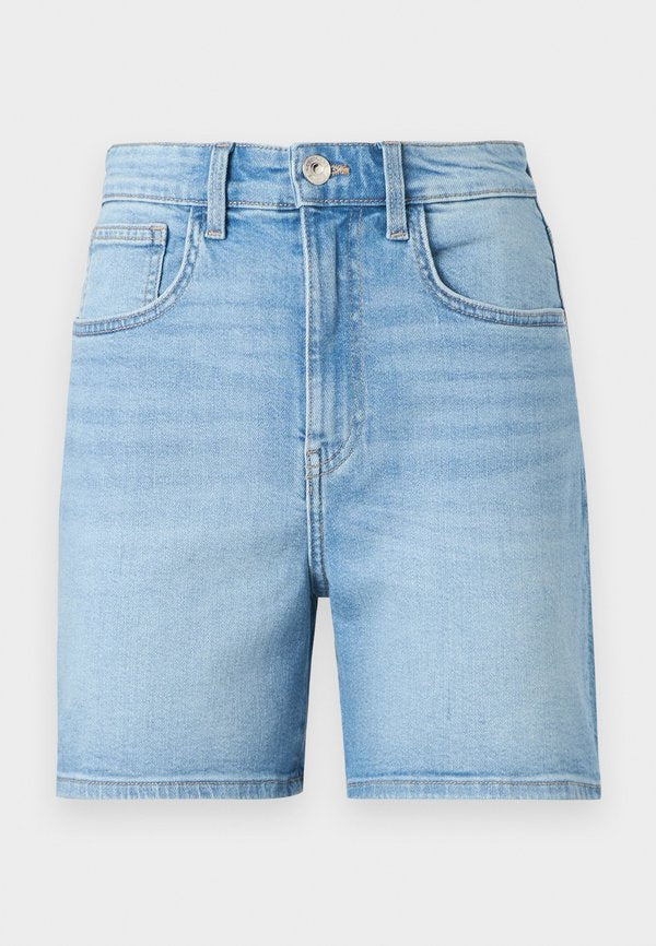 ONLY ONLHANNAH - Denim shorts - light blue denim