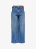 ONLY Wide-fit ONLMADISON High waist Wide Leg Fit - Wide Leg - medium blue denim