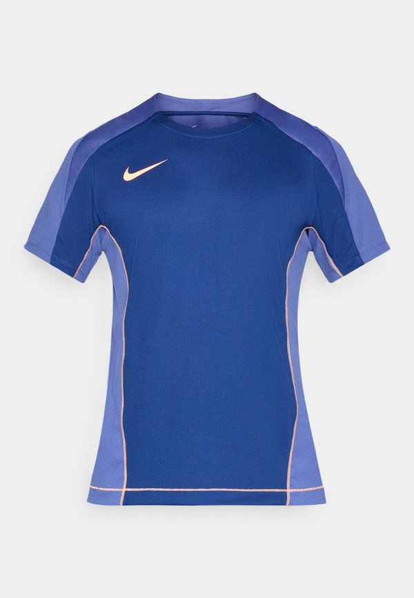 Nike Performance Sports T-shirt - blue void/dark purple dust/orange pulse