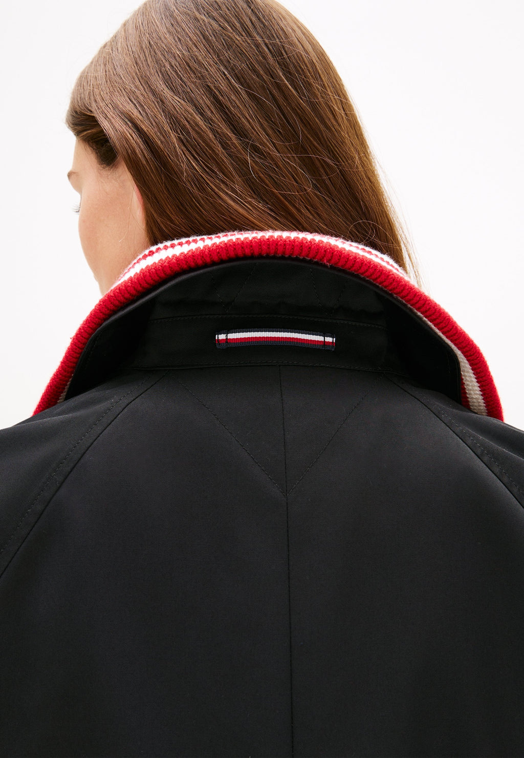 WATER REPELLENT COLLARED RELAXED SHORT JACKET Media 5