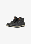 TOM TAILOR Lace-up ankle boots - black
