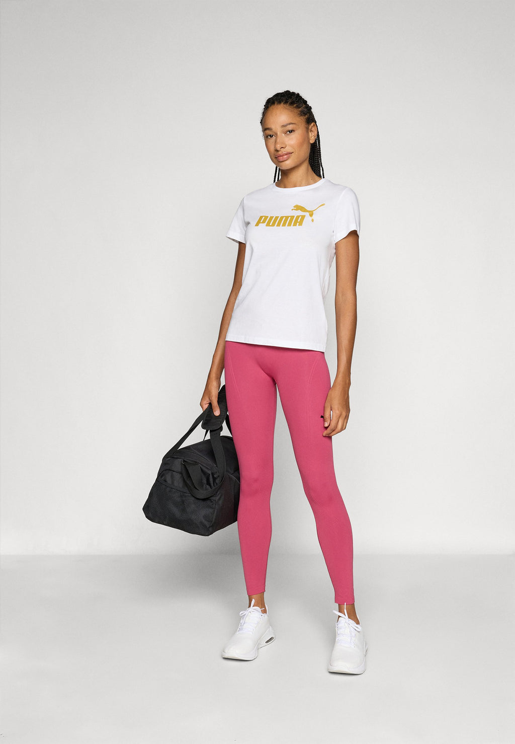 Puma ESS METALLIC NO. 1 LOGO TEE