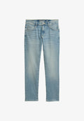 TOM TAILOR TTJOSH REGULAR SLIM FIT - Straight leg jeans - stone wash denim
