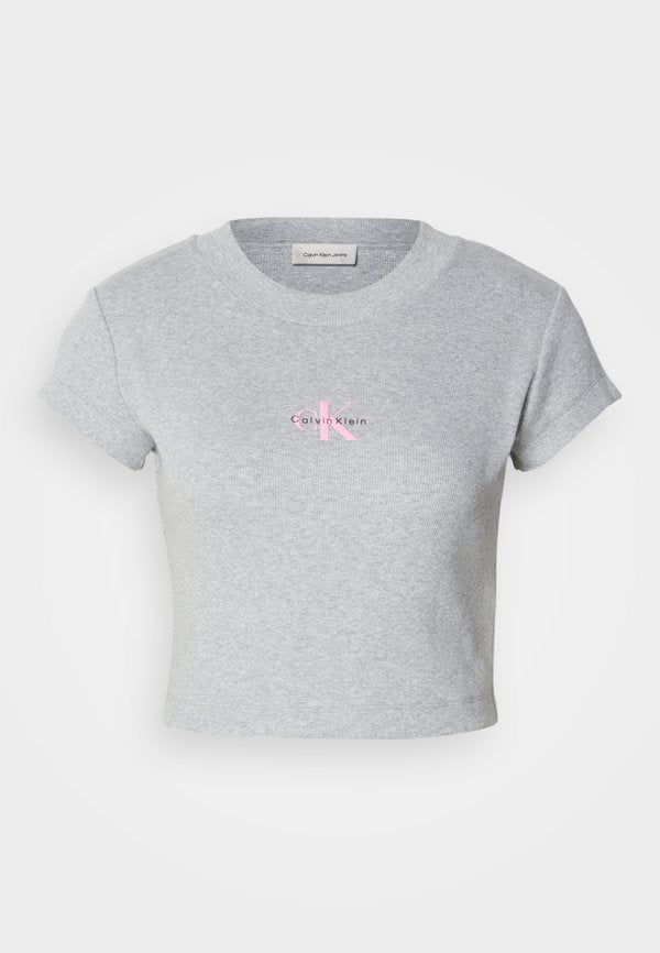 Calvin Klein Jeans Basic T-shirt - grey heather