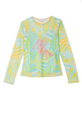 Never Fully Dressed WESTERN ABTSRACT LONG SLEEVE TOP