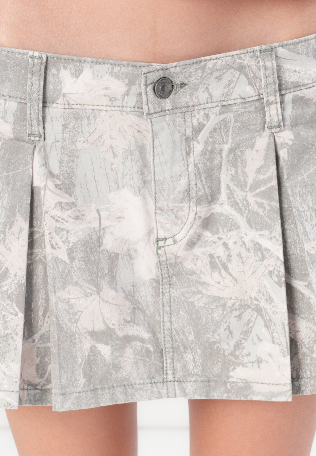 Hollister Co. TIE WAIST PLEATED MINI