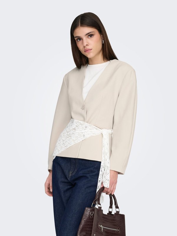 ONLY ONLCASEY - Blazer - pumice stone