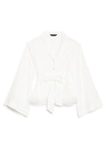Sister Jane SPOT BELTED BLOUSE