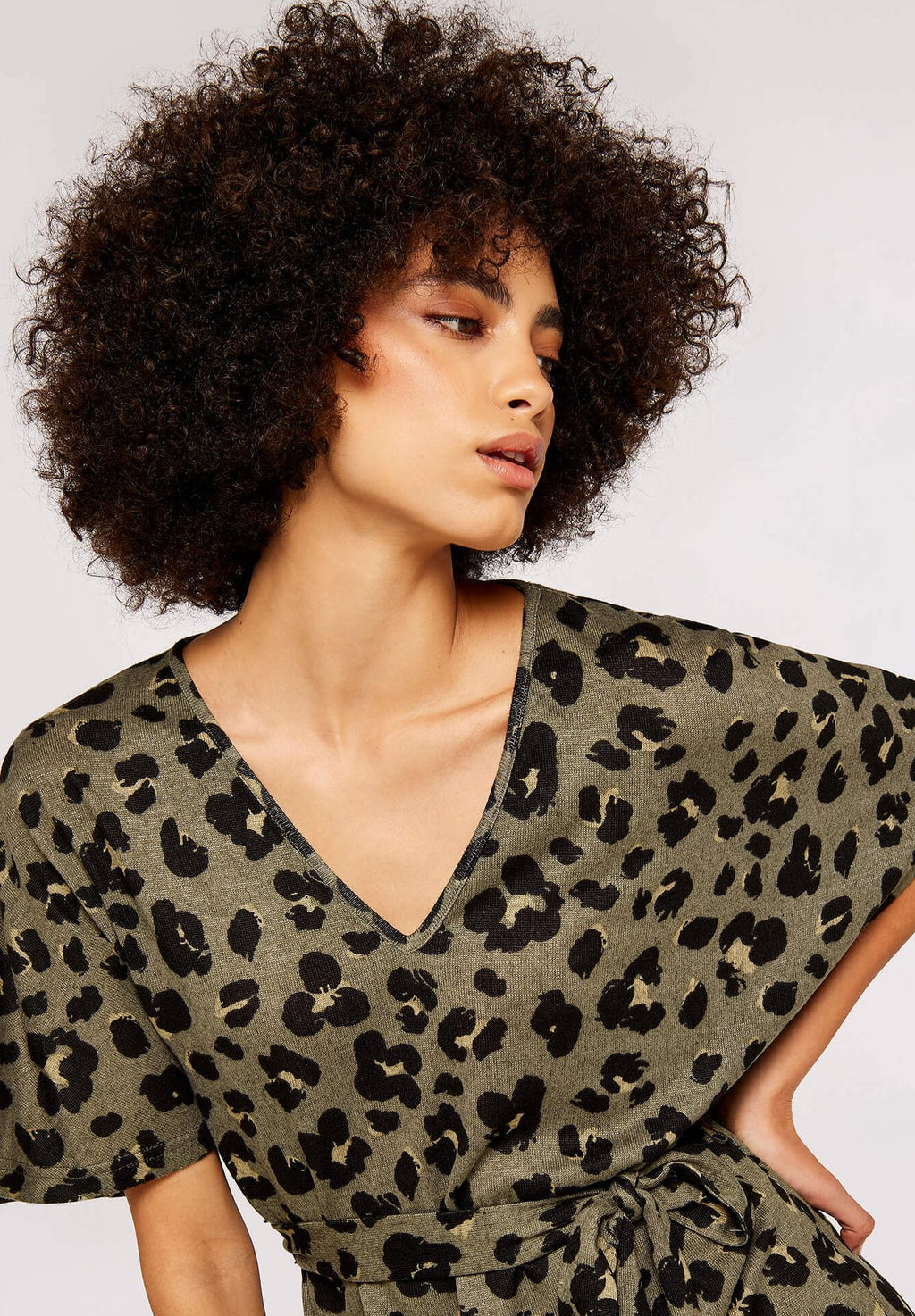 Apricot ANIMAL PRINT MINI